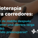 Dolor de rodilla después de correr una carrera larga